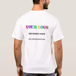 Sua camiseta da empresa do Promocional com logotip