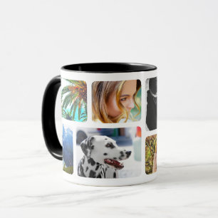 Sua caneca revestida por Modelo arredondada
