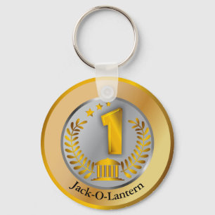 Sua Chaveiro Personalizável Número Um "#1"