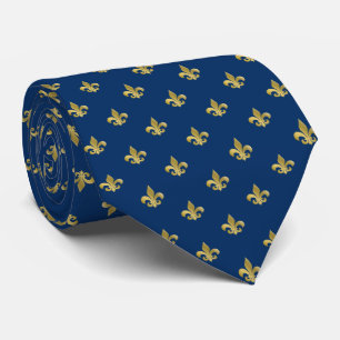 Sua cor personalizada, gravata de pescoço dourado