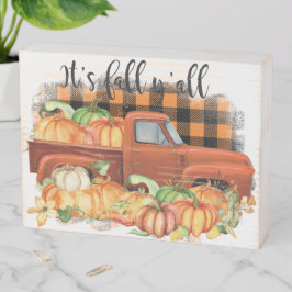 Sua Cotação de Fall Yall | Caminhão-Vintage com Pu