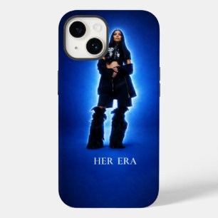 Sua Era – Estojo de iPhone com Estética Blue Glow