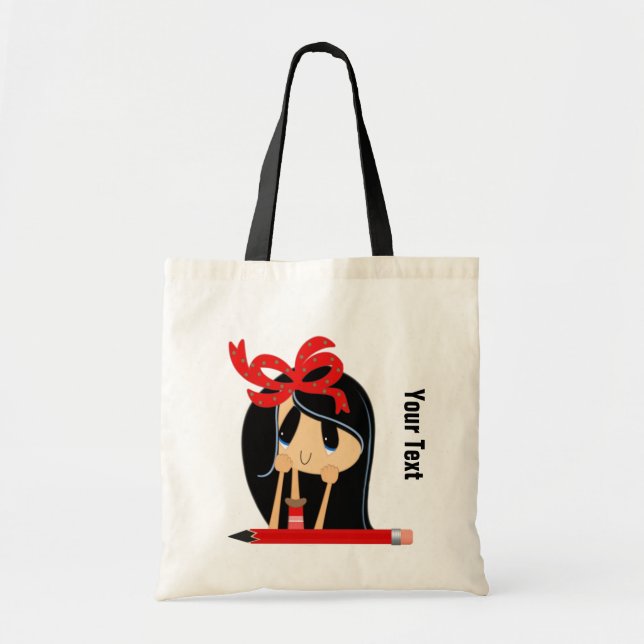 Sua escola de texto nº 2 Bolsa de orçamento (Frente)