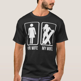 Sua Esposa, Minha Esposa, Camisa Snowboarder - Con