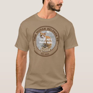 Sua Foto de Gato T-Shirt