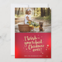 Sua Foto Desejo a Você o Melhor Natal de Todos os