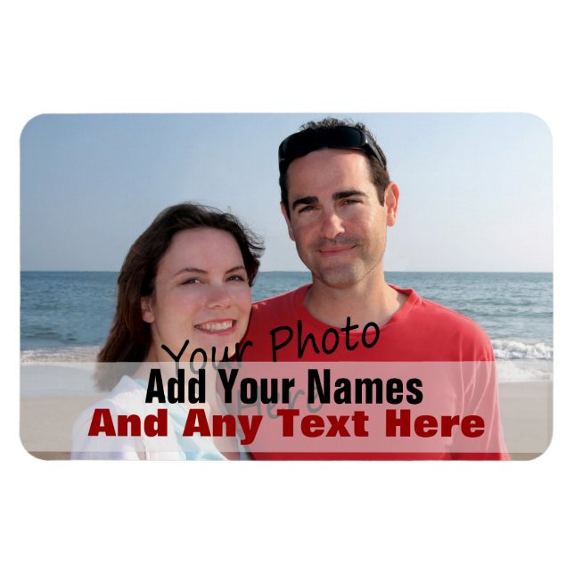 Sua Foto Em Um Íman Flexível (Horizontal)