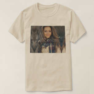 SUA FOTO Estado da camiseta do WyomingShape