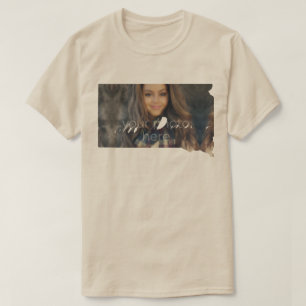 SUA FOTO Estado da Camiseta em Forma de Dakota do