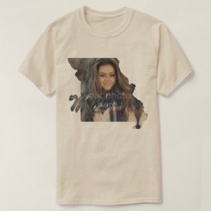 SUA FOTO Estado da camiseta em forma de Missouri