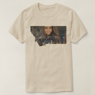 SUA FOTO Estado da camiseta em forma de Montana