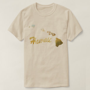 SUA FOTO Estado da camiseta Havaí