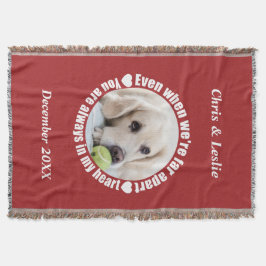 Sua FOTO Longe Distante Amor lança cobertor