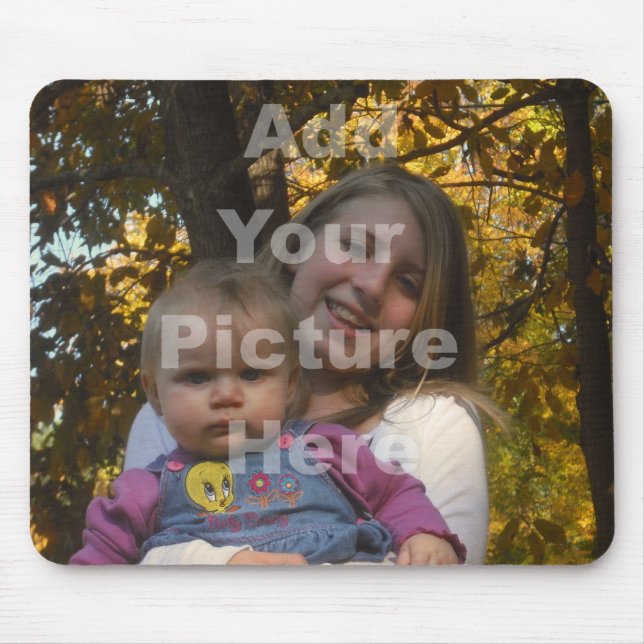 Sua foto personalizada Mousepad (Frente)