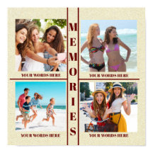 SUA FOTOGRAFIA MEMÓRIA POSTER FÁCIL DE PREENCHER