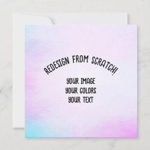 Sua Imagem Aqui - Crie Seu Próprio Convite