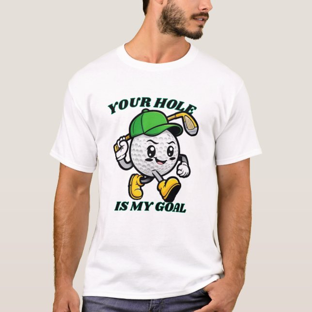 Sua Lacuna É Meu Objetivo Camisa - Presente Divert (Frente)