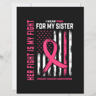 Sua Luta é Minha Luta Eu Uso Rosa Irmã Bandeira do