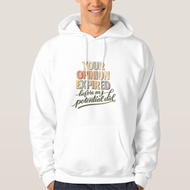 Sua opinião Camiseta (Frente)