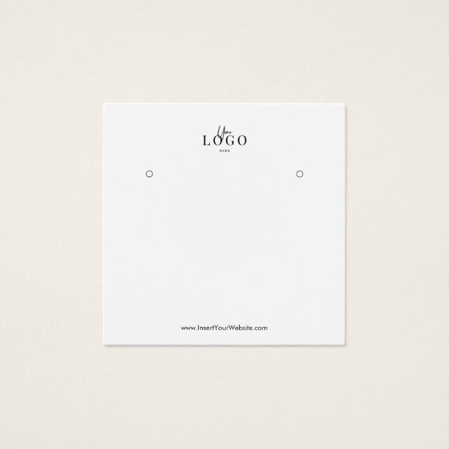 Sua placa de exibição de gravação de logotipo (Frente)