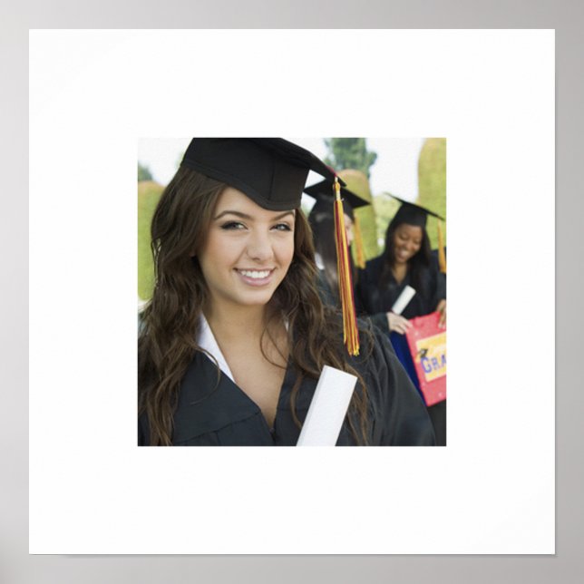 Sua Poster de Autografo de Festa de formatura de F (Frente)