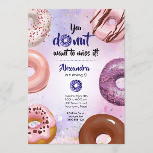 Sua Rosquinha quer perder o convite para Festa de