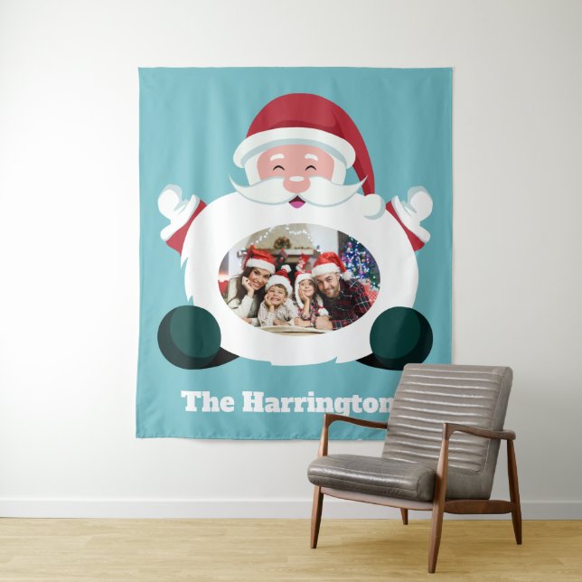 Sua tapeçaria personalizada de Papais noeis de Fot (In Situ)