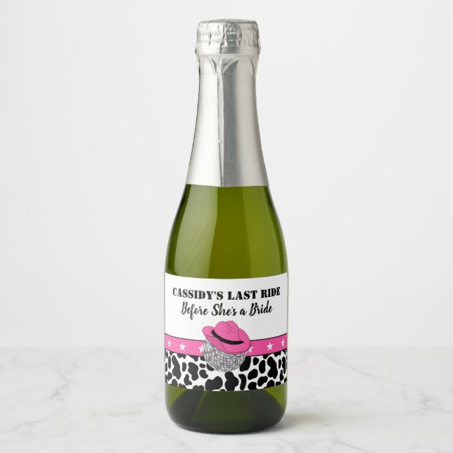 Sua última Festa de solteira de Disco Cowgirl (Frente)