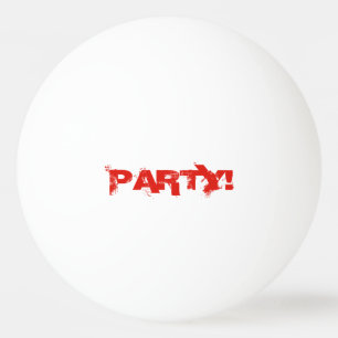 Sua uma bola feita sob encomenda de Pong do sibilo