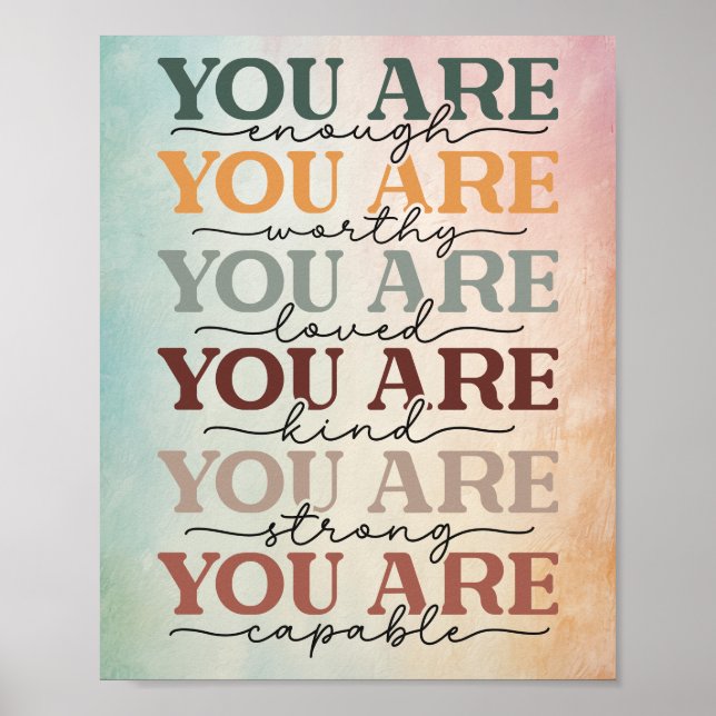 Suas Artes São Suficientes Poster (Frente)