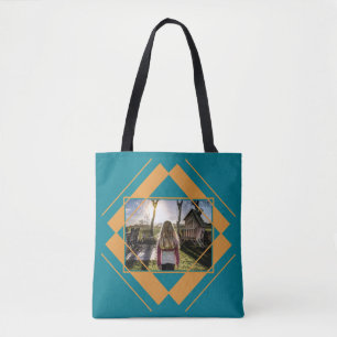 SUAS bolsas geométricas do teste padrão da foto
