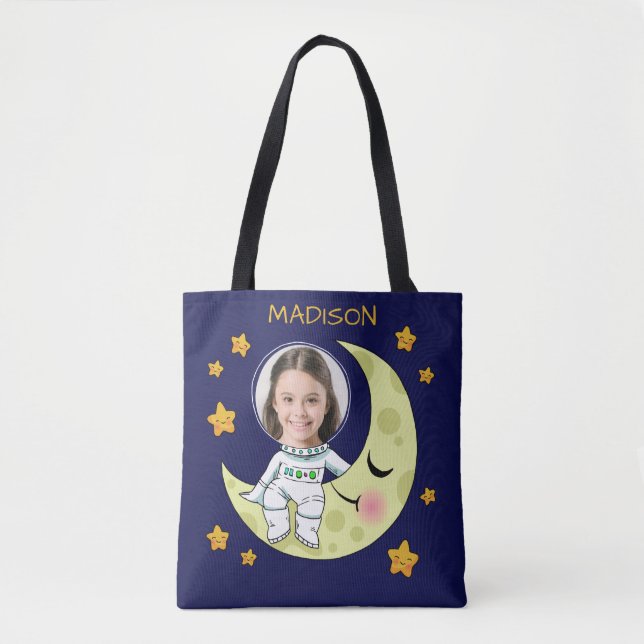 SUAS bolsas personalizadas de Astronautas FOTO (Frente)