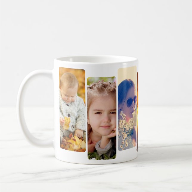 Suas fotos, caneca de café (Esquerda)