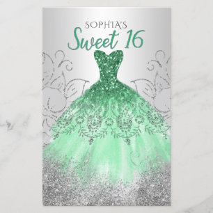 Suave 16 Envergado Verde de Prata Orçamental Convi