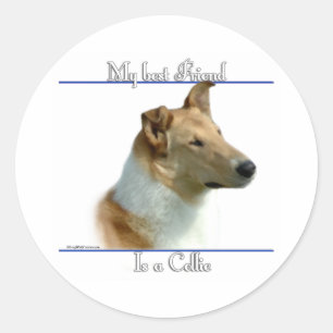 Suave Collie Melhor Amigo 2 - Adesivo