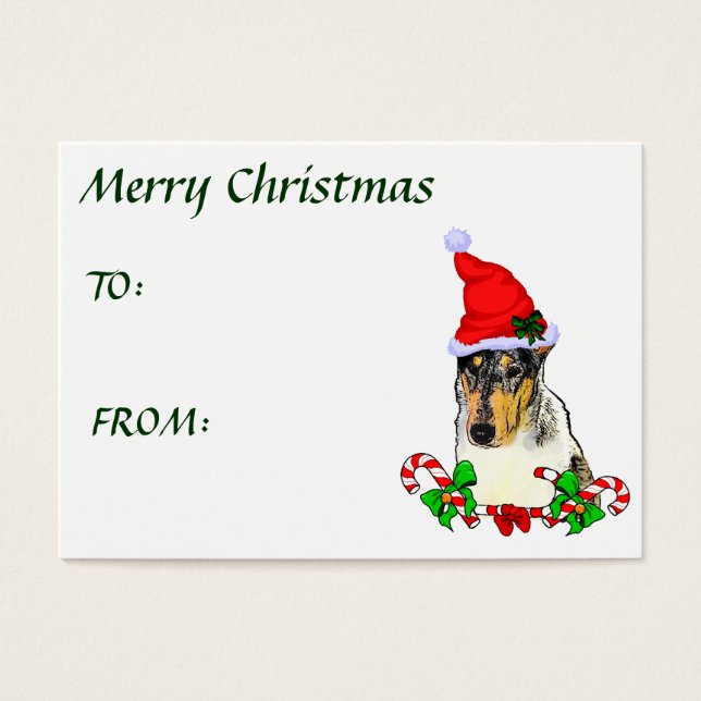 Suave presentes de Natal Collie (Frente)