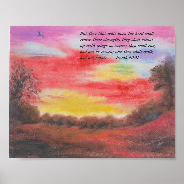 Suba como Eagles Sunrisev Poster (Frente)