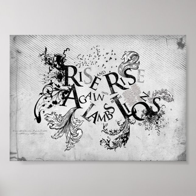 Suba e levante-se novamente Poster (Frente)