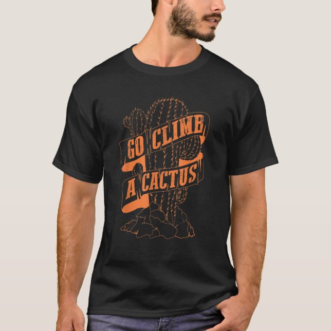 Suba Um Suculto De Camisas De Cactus E Amor De Cac (Frente)