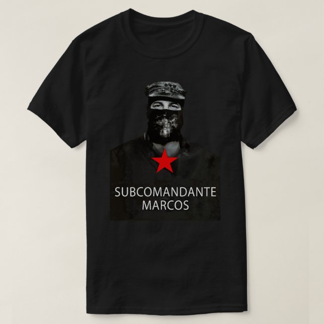 Subcomandante Marcos Classic T-Shirt (Frente do Design)