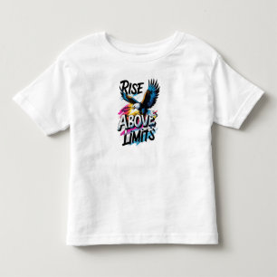 Subir acima dos limites do T-Shirt da águia
