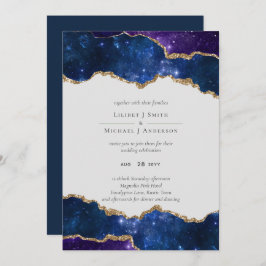 Sublime Agate Blue Dourado WEDDING SUITE