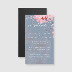 Sublime Blossomas cor-de-rosa SITE DE CASAMENTO - 