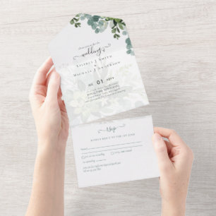 Sublime Dusty Blue GREENERY Eucalyptus WEDDING