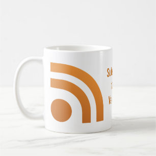 Subscreveu sua caneca do ponto do coração dos