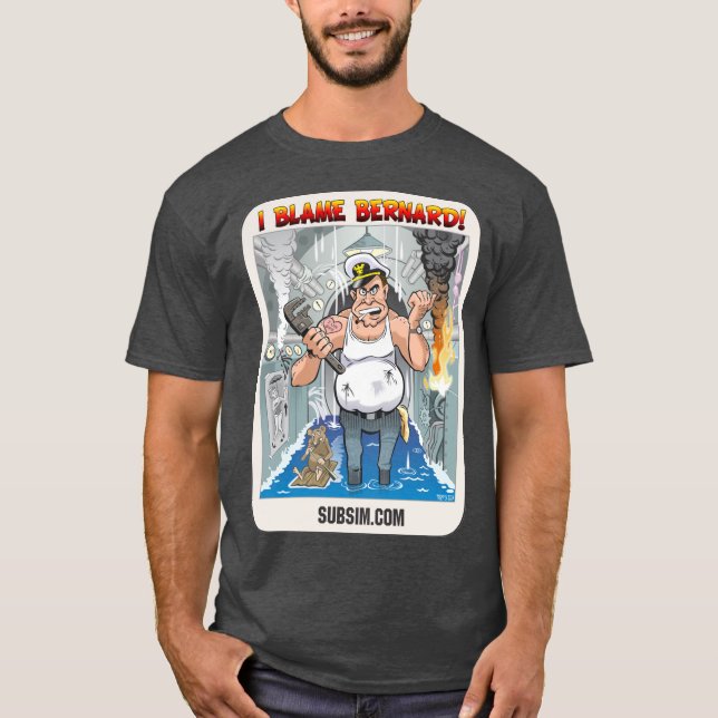 SUBSIM Culpa Bernard t-shirt (Frente)