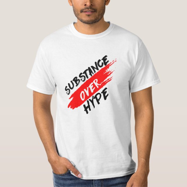 Substância sobre o t-shirt da campanha (Frente)