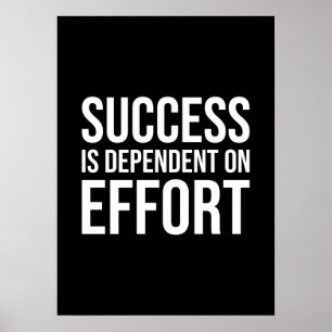 Sucesso e Poster de Motivação Gym