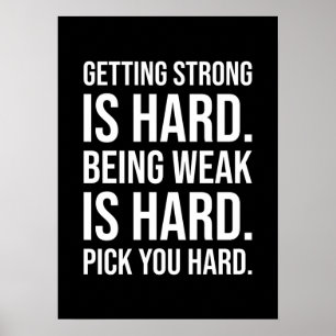 Sucesso e Poster de Motivação Gym