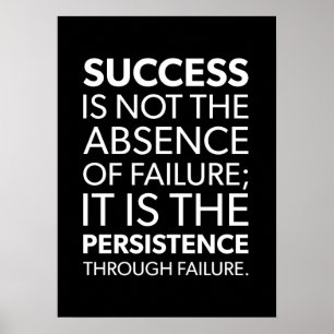 Sucesso e Poster de Motivação Gym